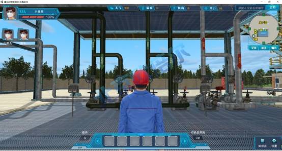 催化剂萃取塔单元3D仿真软件：工业级模拟打破传统操作的局限:萃取塔
