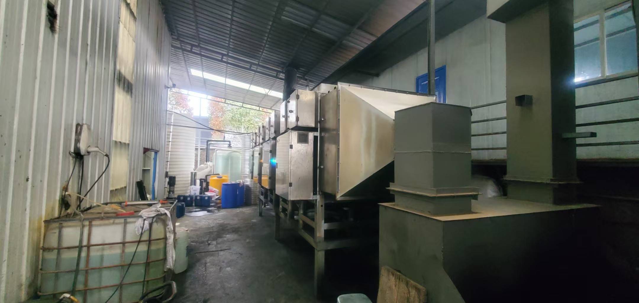洗涤服务有限公司生物质锅炉废气净化工程案例:锅炉有限公司